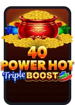 40 Power Hot Triple Boost — слот від Amusnet